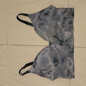 PINK wireless push-up bra